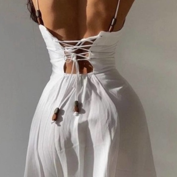 ZARA SWEETHEART NECKLINE DRESS - Picture 15 of 16